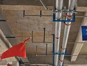 龙港管廊支架的安装方法